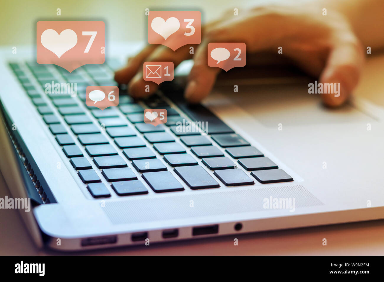 Facebook comment screen hires stock photography and images Alamy