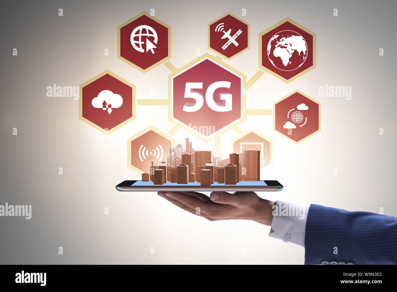 5G technology concept - high internet speed Stock Photo - Alamy