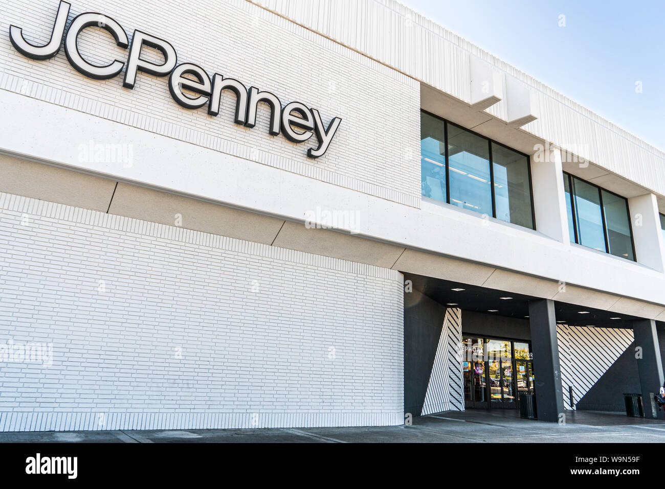 August 14, 2019 San Jose / CA / USA JCPenney department store located