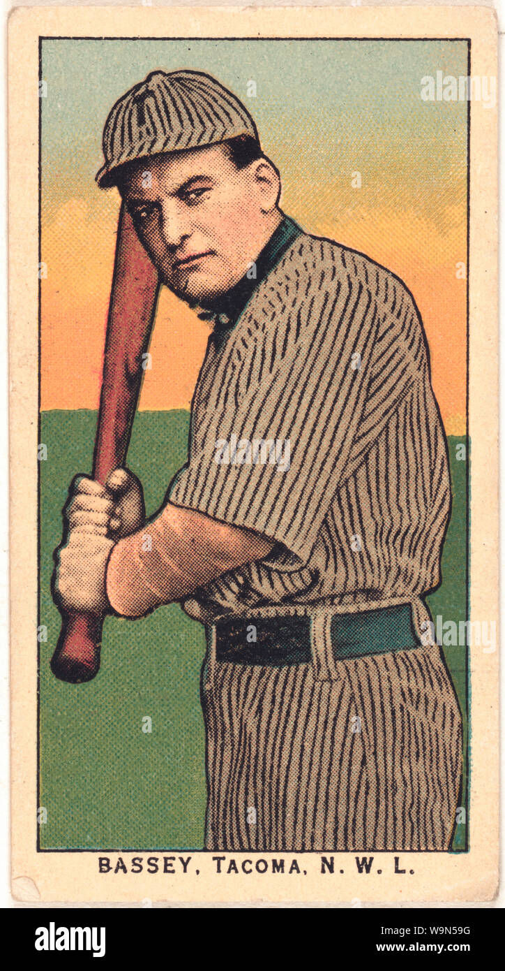 Bassey, Team, baseball card portrait Stock Photo Alamy