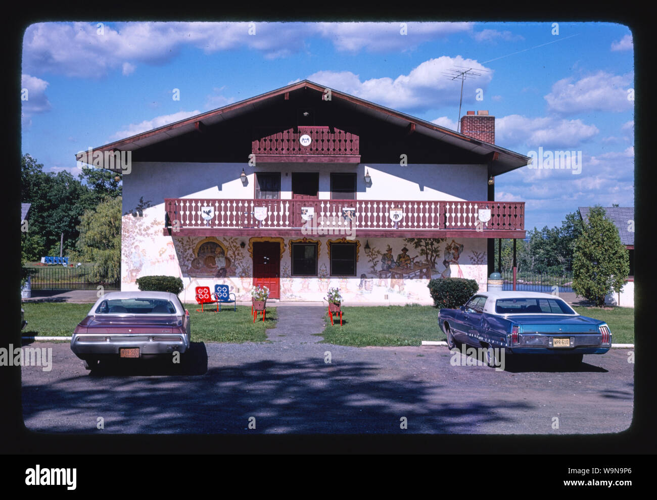 Bavarian Manor, annexmotel, Purling, New York Stock Photo Alamy