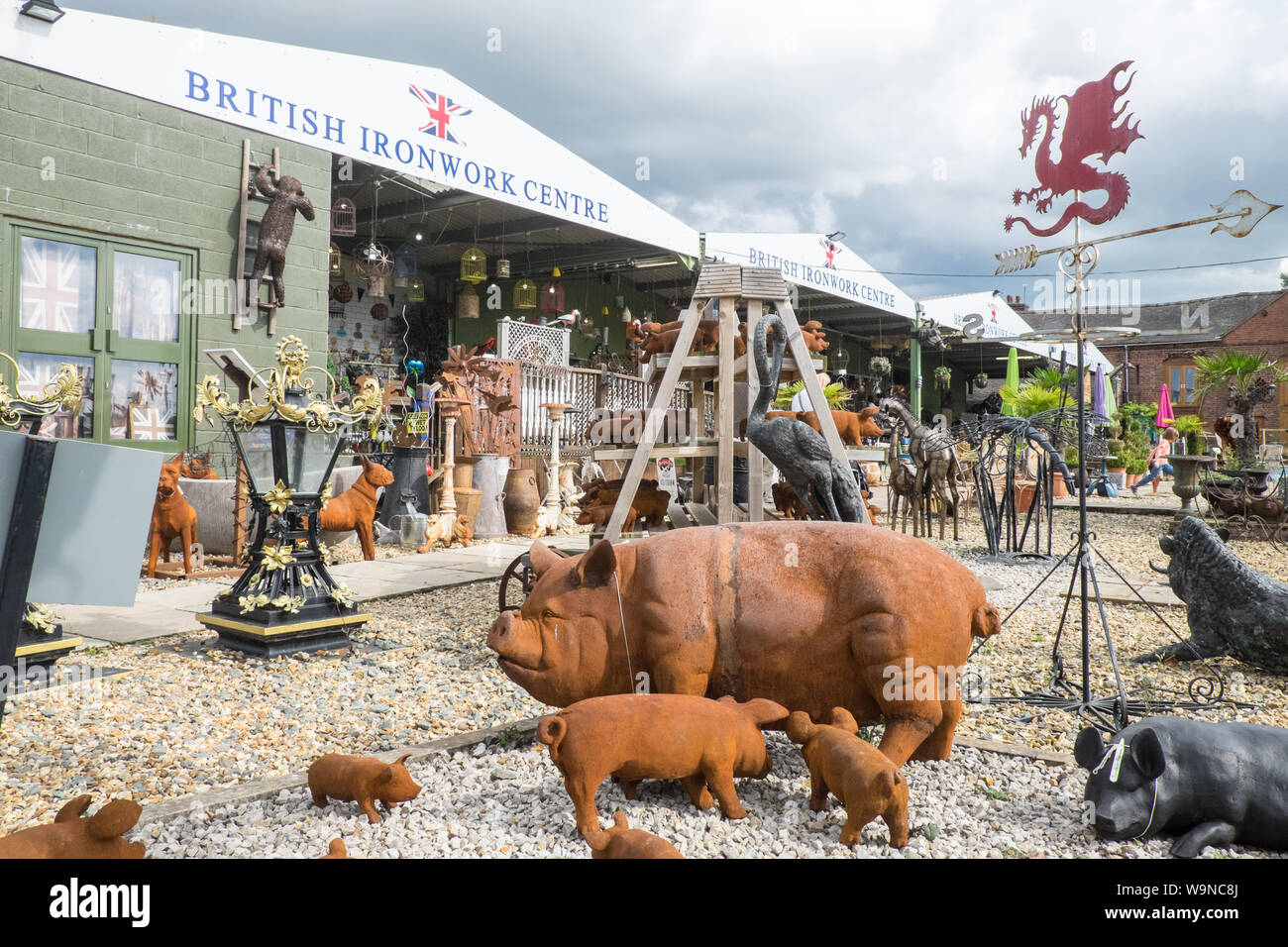 British Ironworks Centre and Shropshire Sculpture Park,off A5 road,Morda,Oswestry,Shropshire