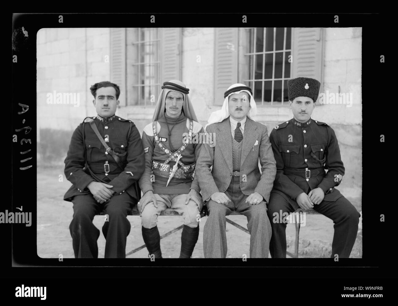 Beersheba, inspection of Camel Corps by H.E. (i.e., His Excellency) Sir