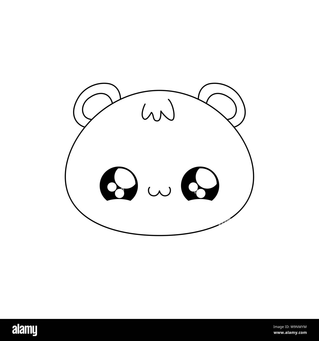 Head Of Cute Bear Baby Animal Kawaii Style Vector Illustration Design Stock Vector Image Art Alamy Head Of Cute Bear Baby Animal Kawaii Style Vector Illustration Design Stock Vector Image Art Alamy