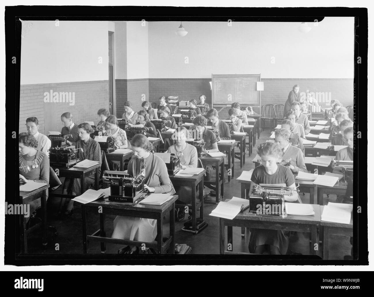 Bethesda, Chevy Chase School, [Md.], 1935 Stock Photo Alamy