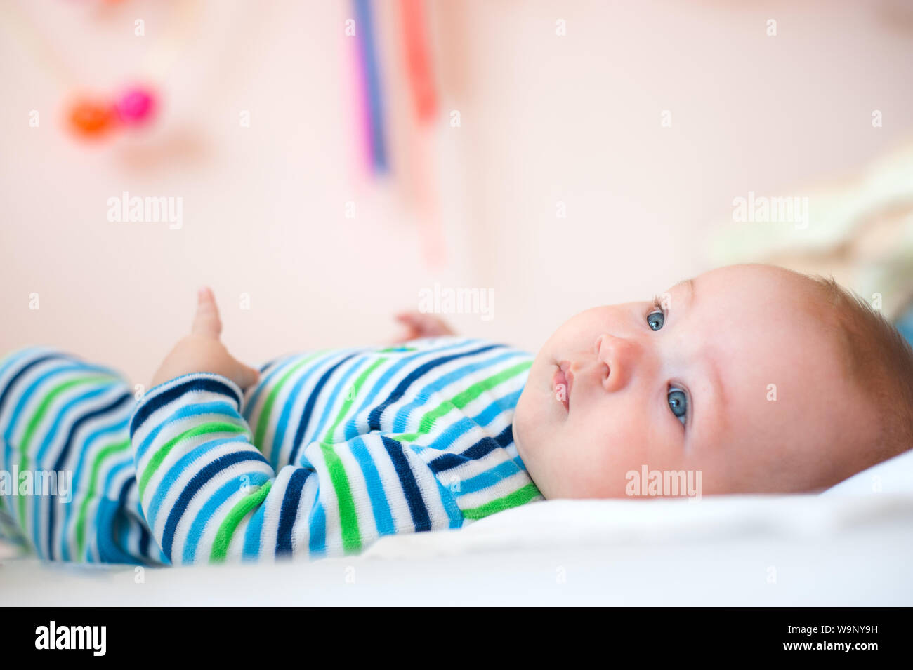 newborn wearing