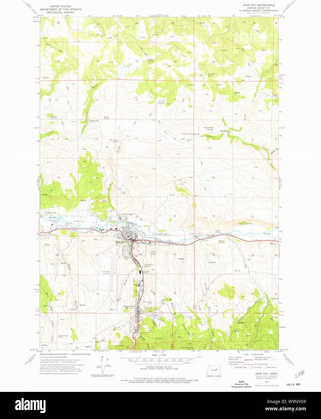 John day oregon historical hires stock photography and images Alamy