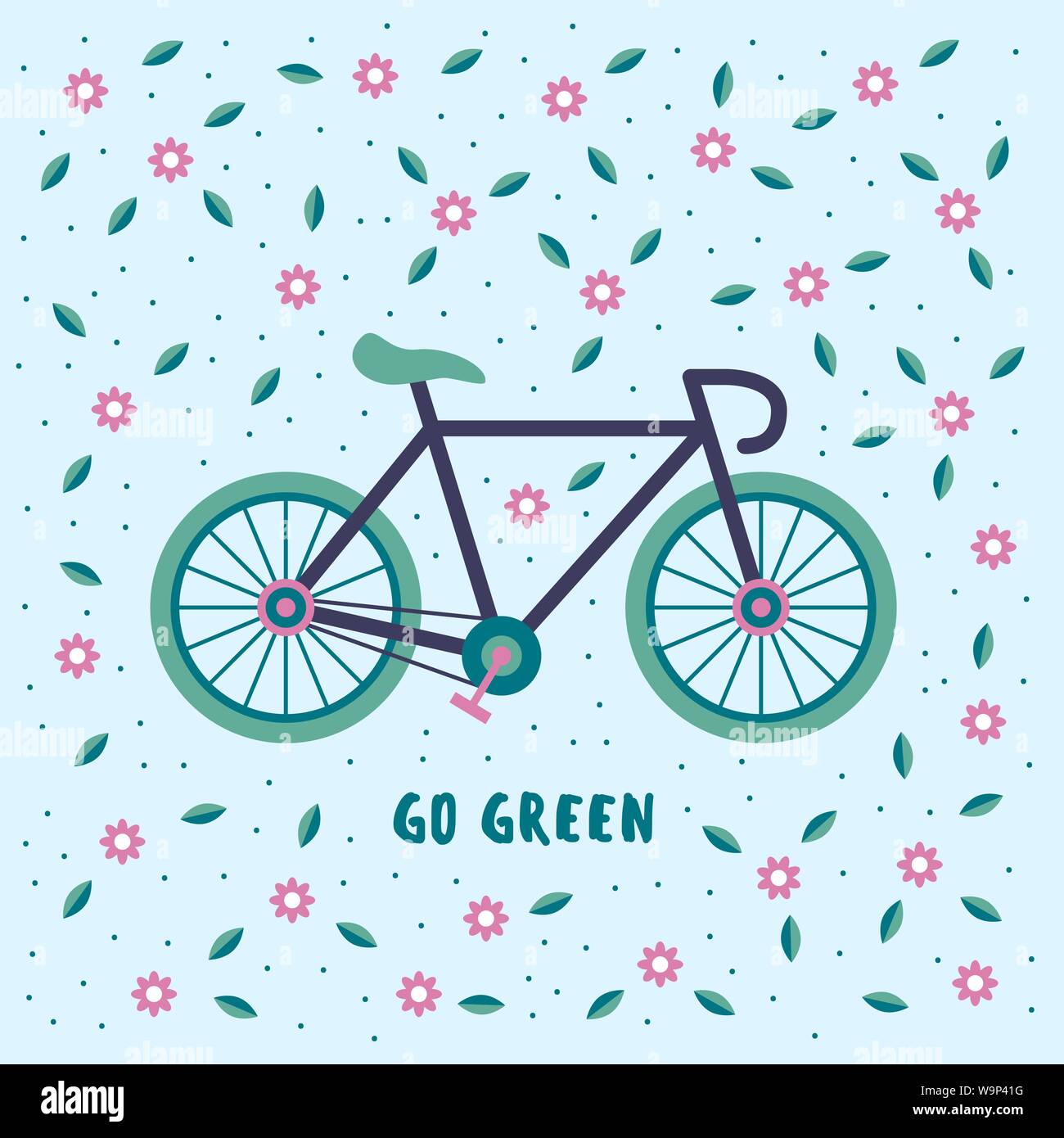 go green bicycle