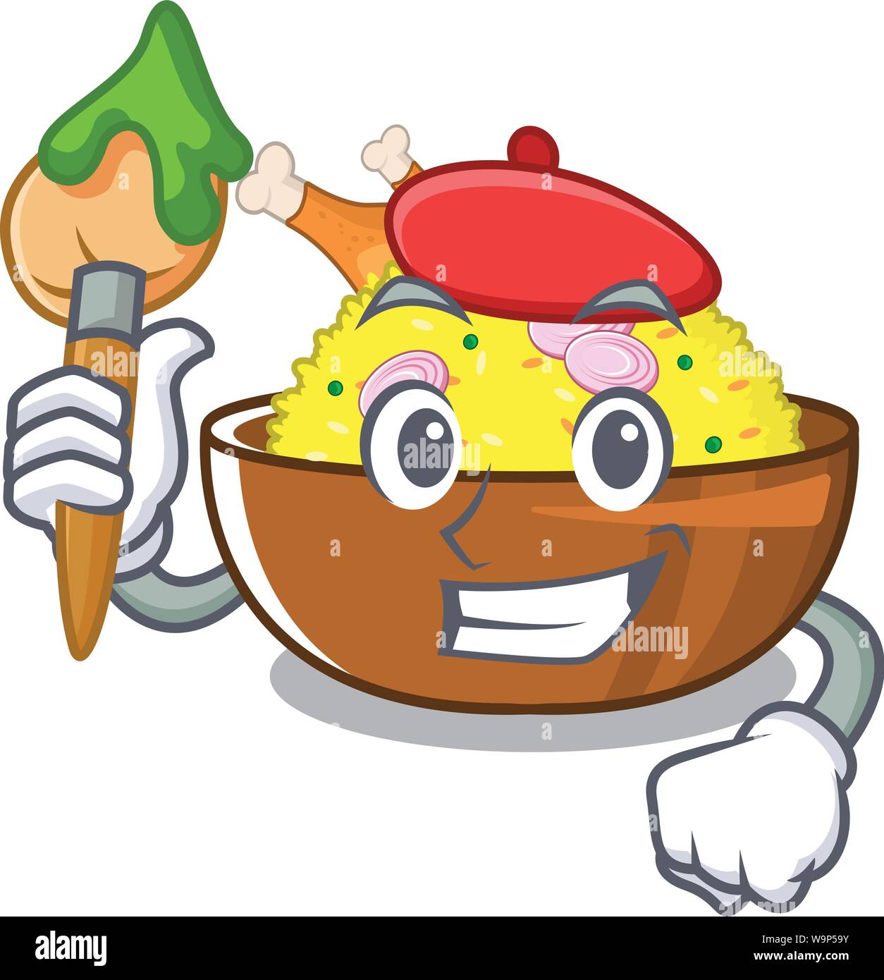 Artist biryani chicken above the cartoon plate Stock Vector Image & Art - Alamy Artist biryani chicken above the cartoon plate Stock Vector Image & Art - Alamy