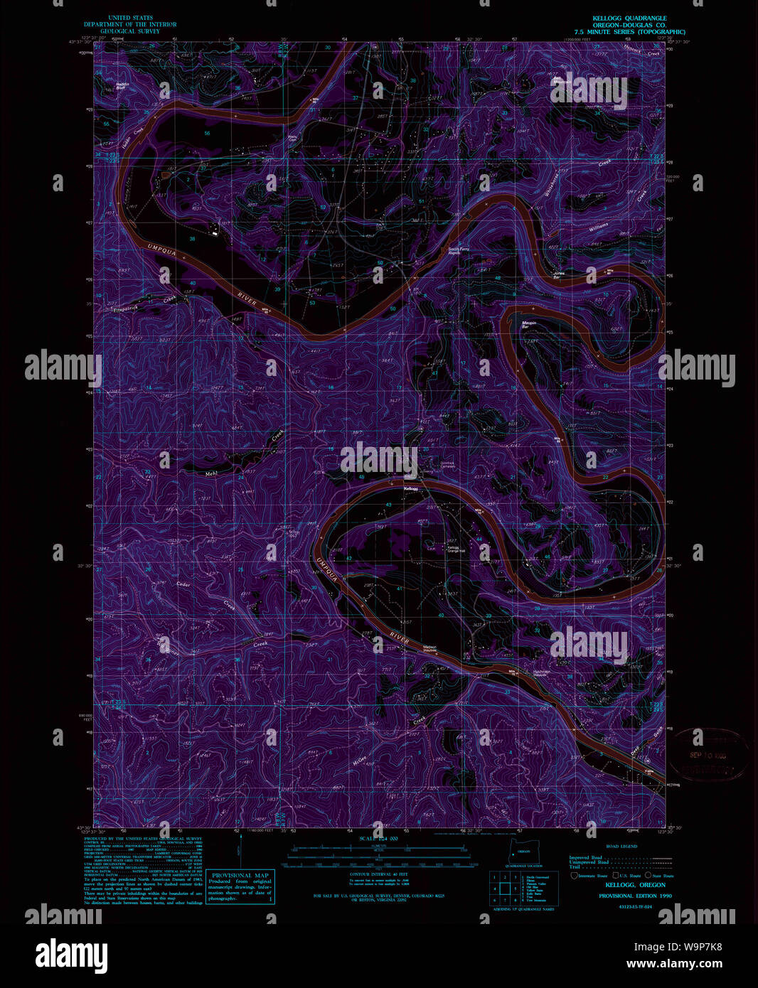 Map of kellogg hires stock photography and images Alamy