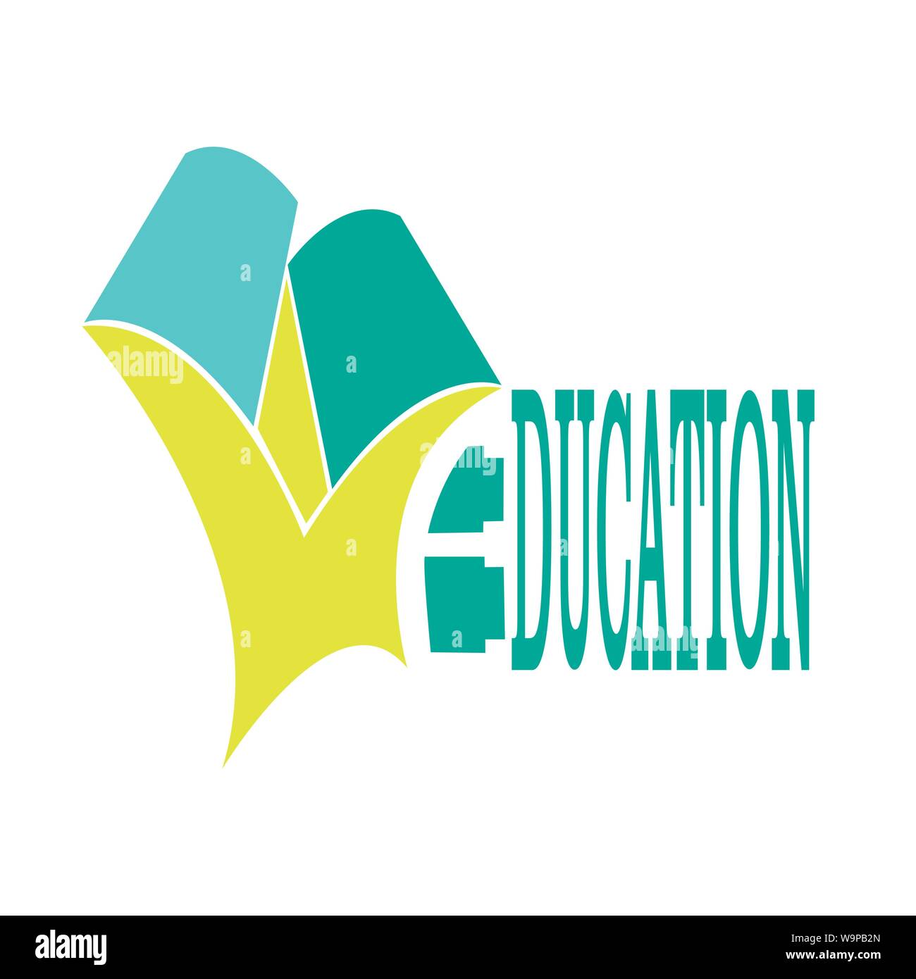 Book and people education logo vector template Stock Vector
