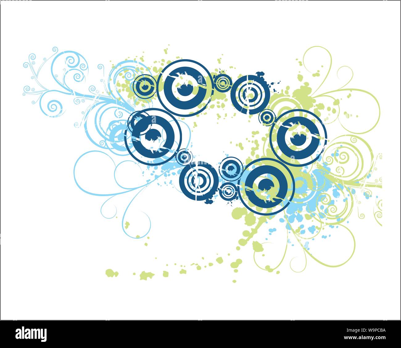 vector floral ornament background Stock Vector Image & Art Alamy