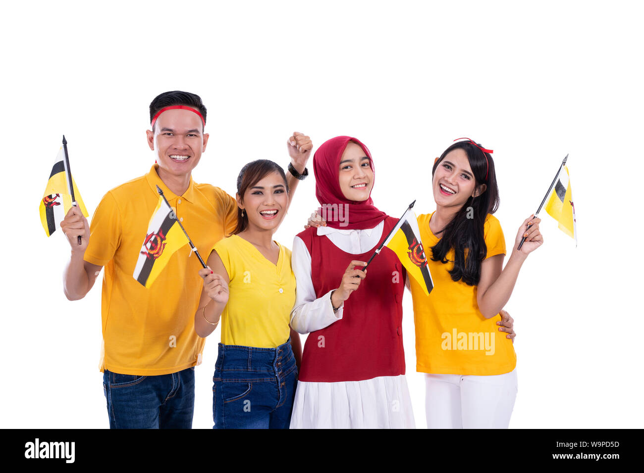 supporter of brunei national team Stock Photo - Alamy