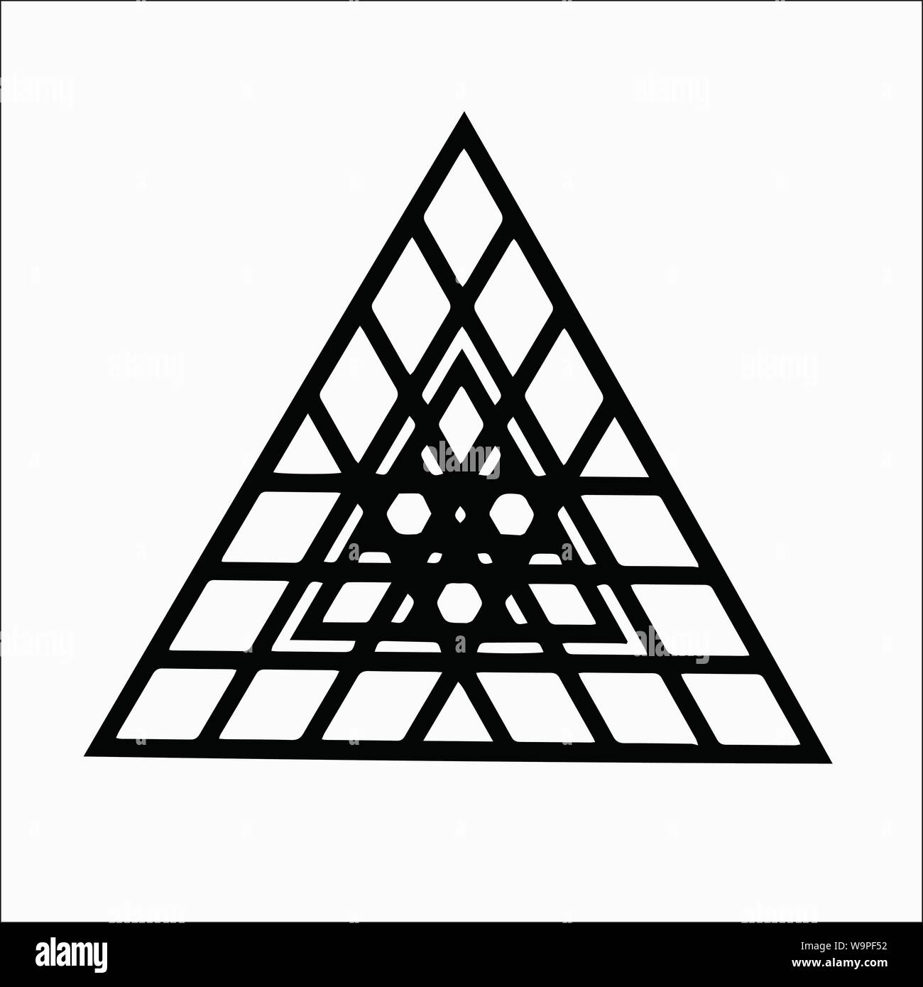 vector icon of geometry shape Stock Vector Image & Art - Alamy