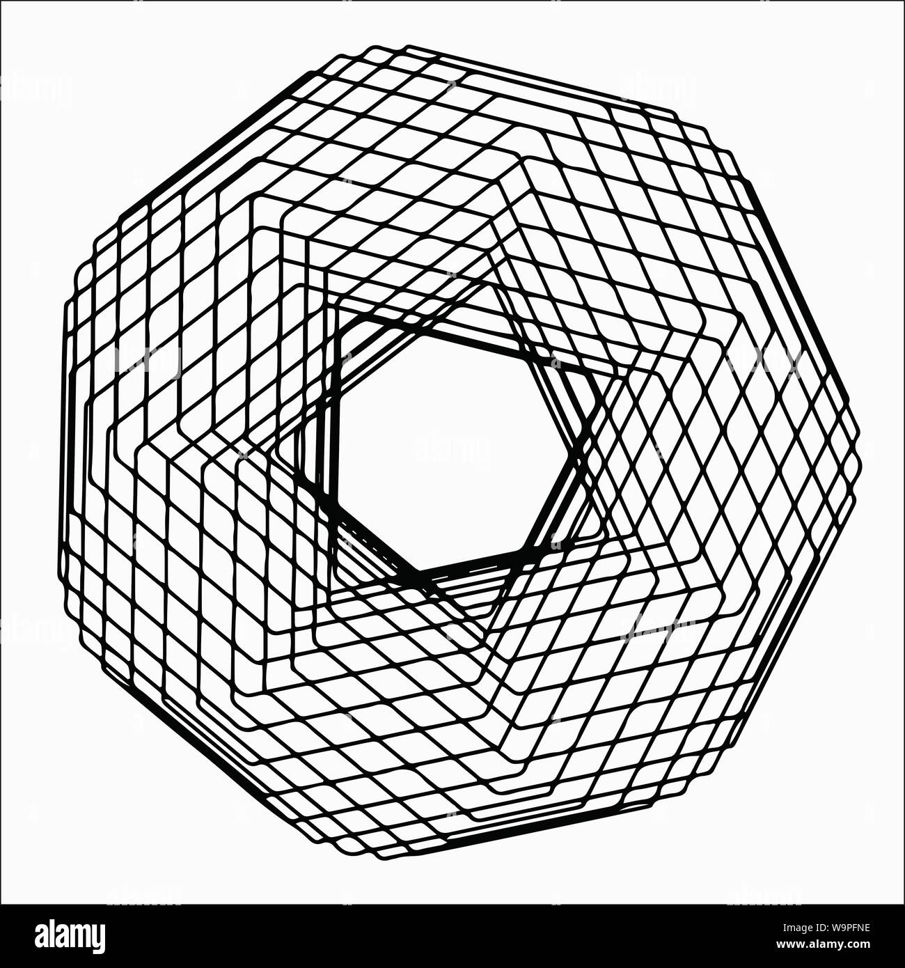 vector icon of geometry shape Stock Vector Image & Art - Alamy