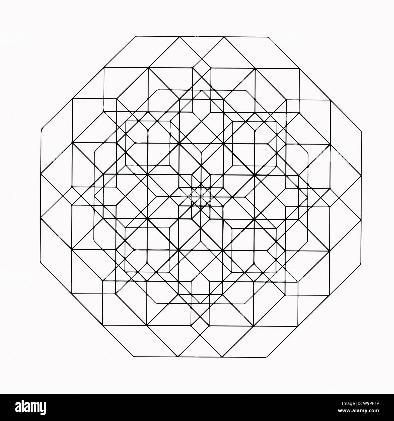 vector icon of geometry shape Stock Vector Image & Art - Alamy