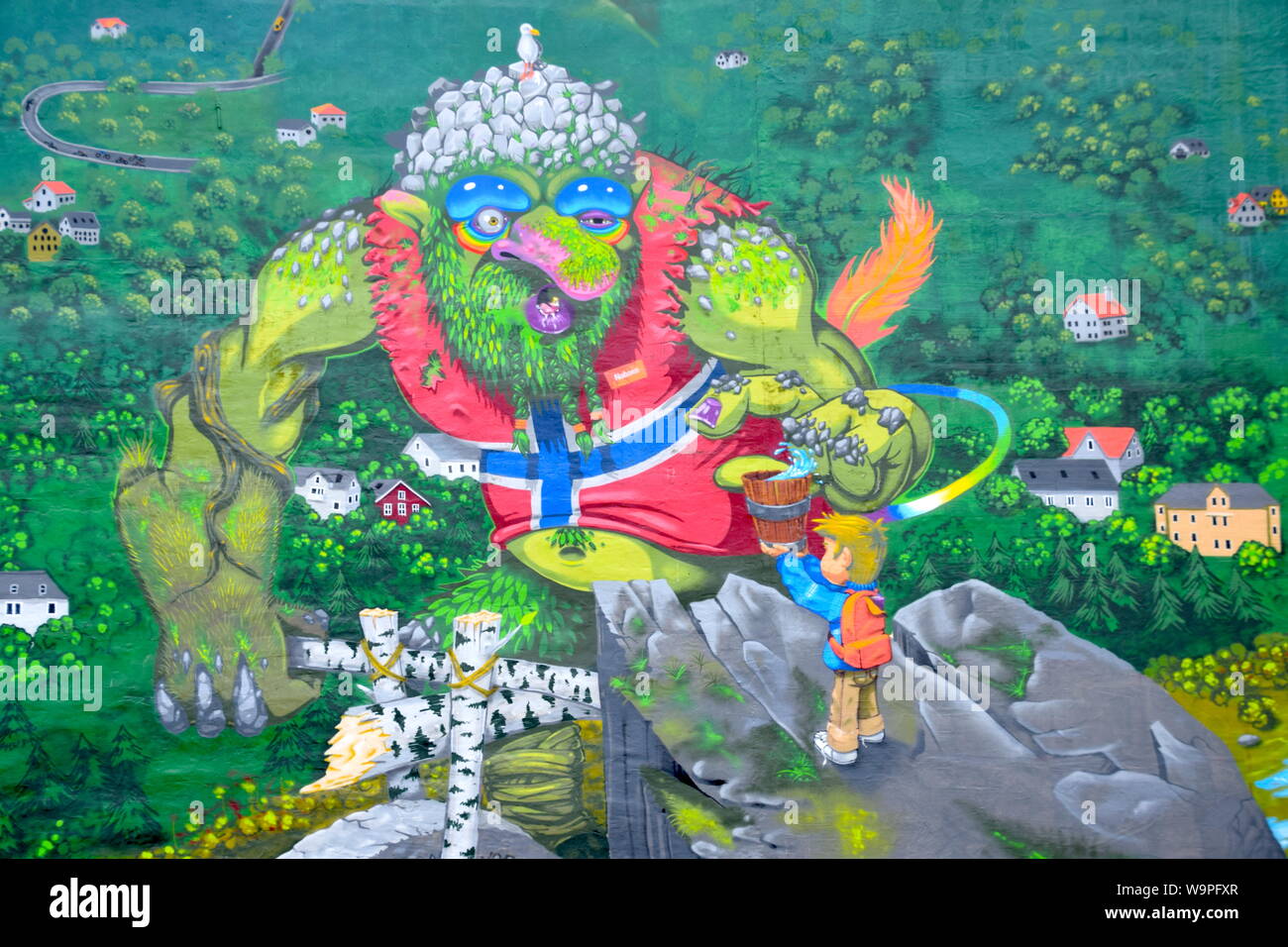 Norwegian Trolls Are Shy Subterranean Creatures Of Norse Folklore