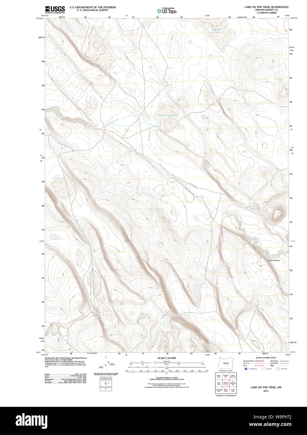 Oregon trail map hires stock photography and images Alamy