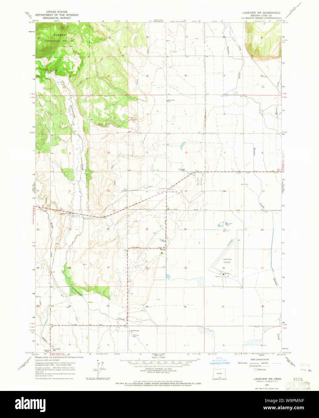 Lakeview oregon hires stock photography and images Alamy