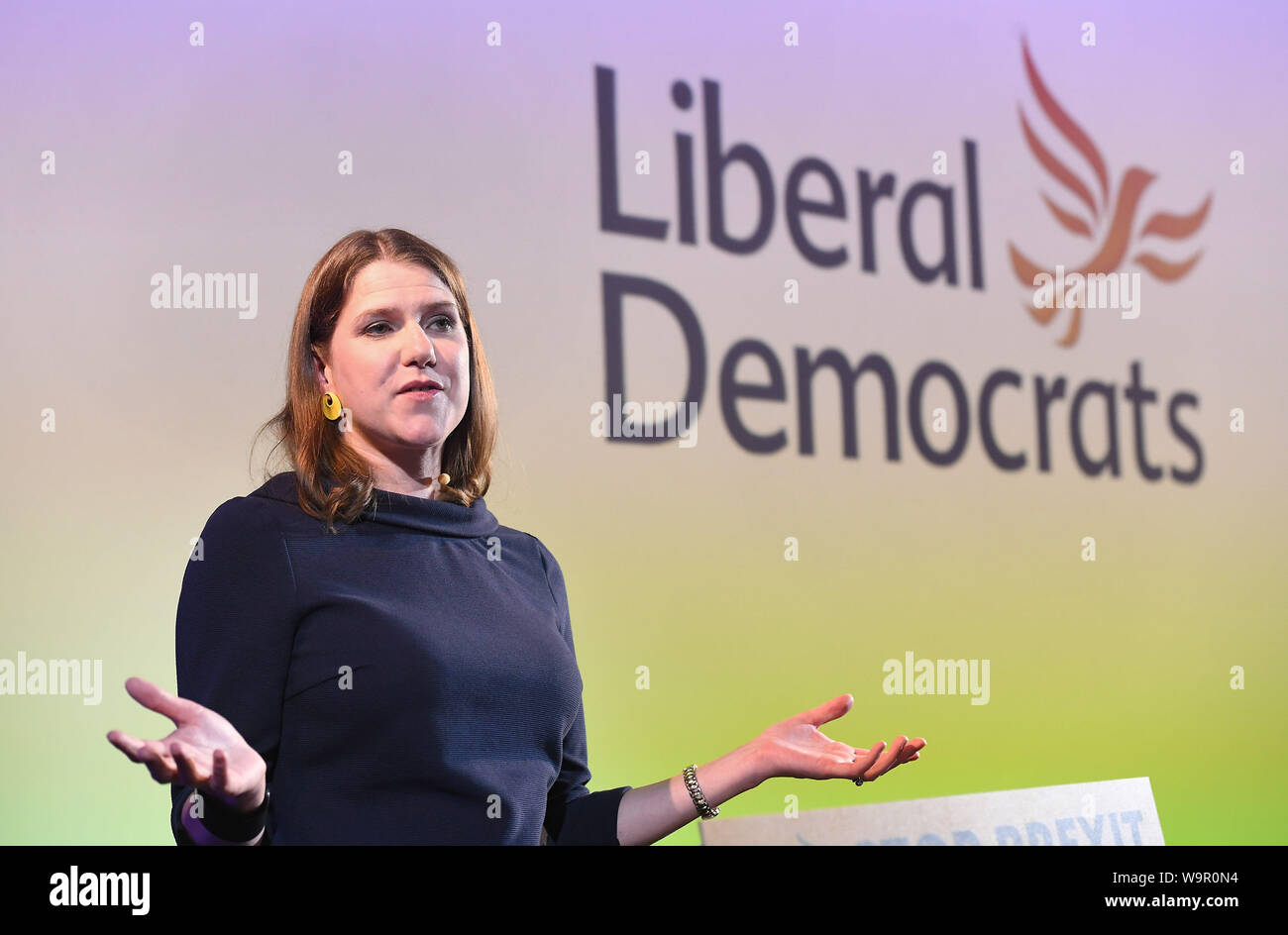 Jo Swinson Giving Her First Major Speech As Leader Of The Liberal 