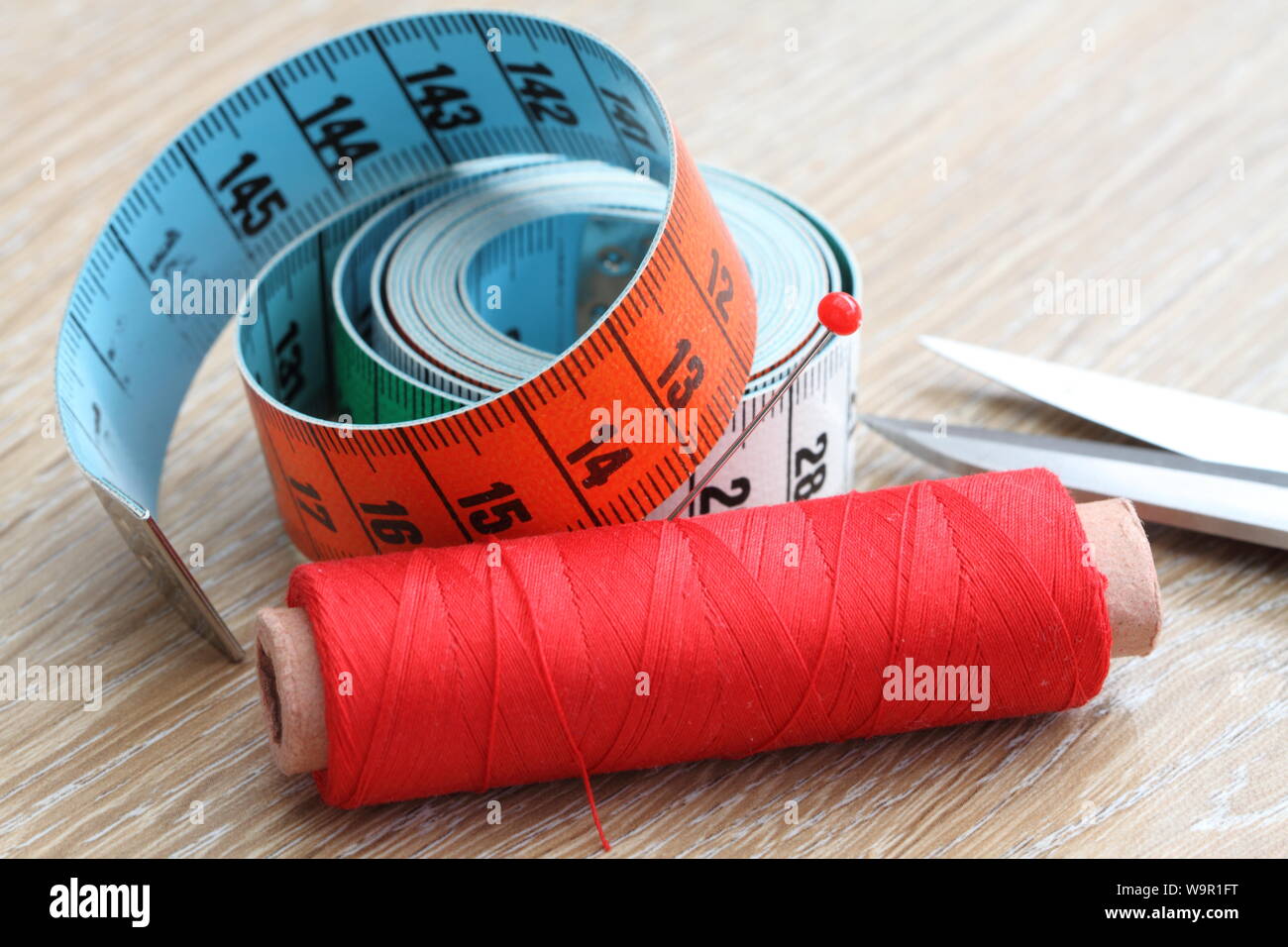 Tailor's Tape Measure 2 Stock Photo - Alamy