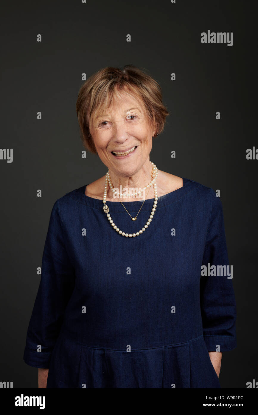Anne De Courcy At The Oldie Literary Lunch 13 08 19 Stock Photo Alamy