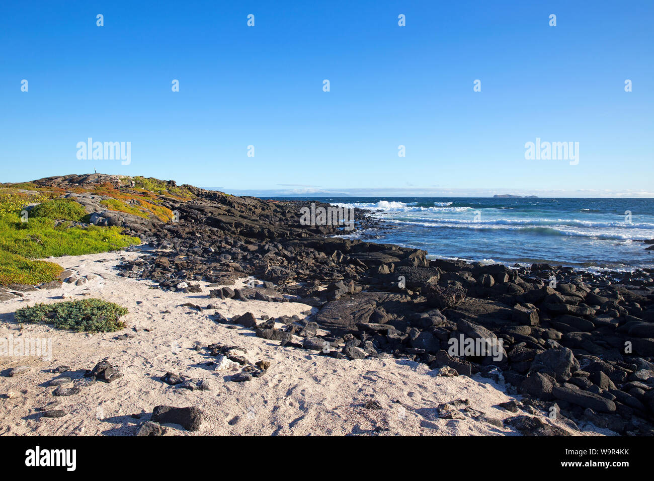 Galapagos islands landscape taken in the day Stock Photo