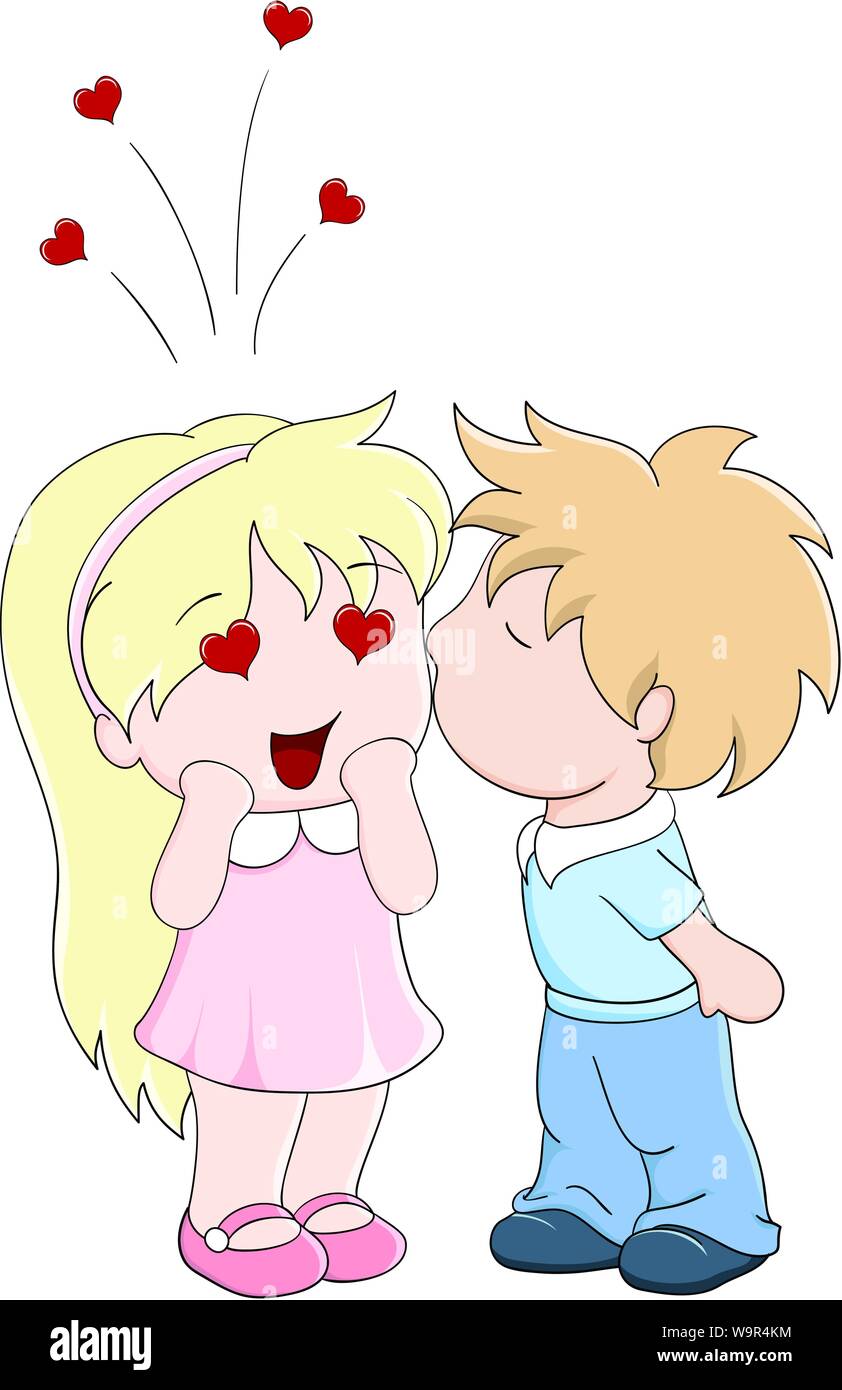 Boy kisses the girl on cheek. Vector illustration in manga style Stock Vector Image & Art - Alamy Boy kisses the girl on cheek. Vector illustration in manga style Stock Vector Image & Art - Alamy