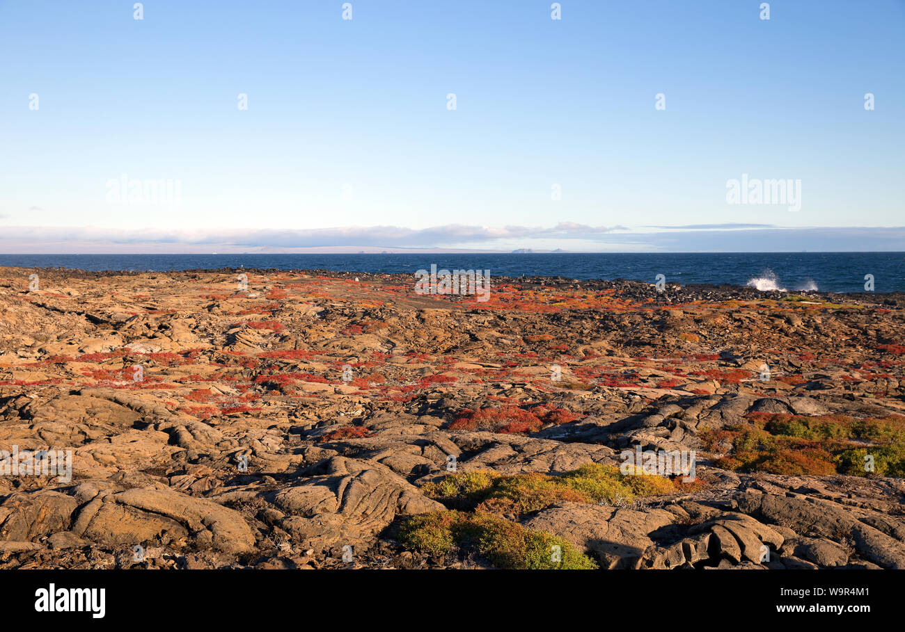 Galapagos islands landscape taken in the day Stock Photo