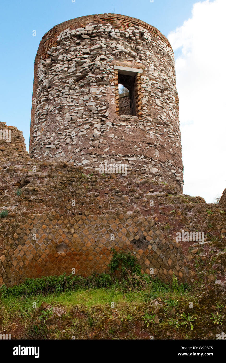 Tomb of Priscilla, Sepolcro di Priscilla, Via Appia Antica, Rome, Lazio, Italy, Europe Stock Photo