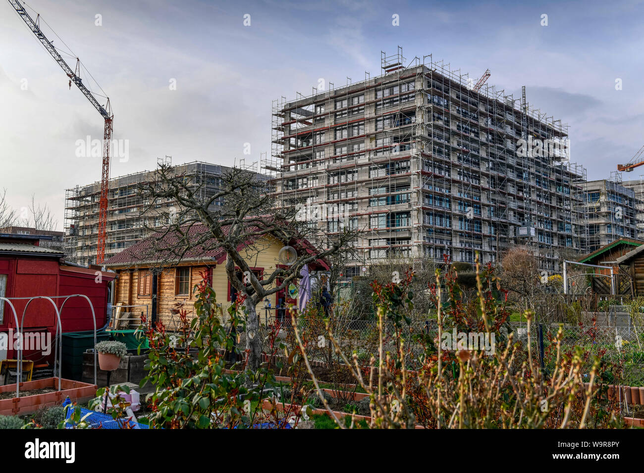Wohnungsbau, Maximilians Quartier, Forckenbeckstrasse, Schmargendorf, Wilmersdorf, Berlin, Deutschland Stock Photo