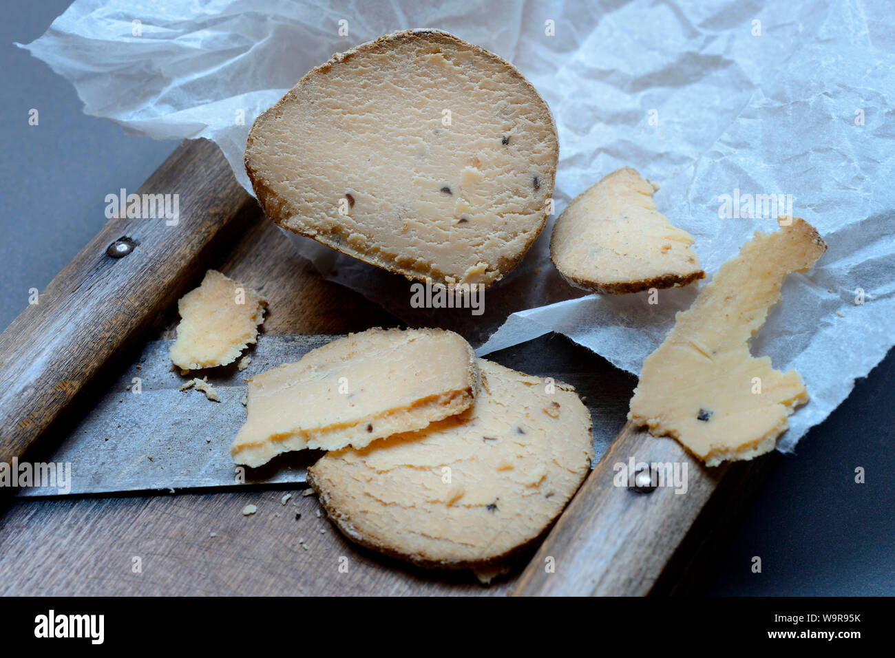 Cheese Belper Knolle Stock Photo