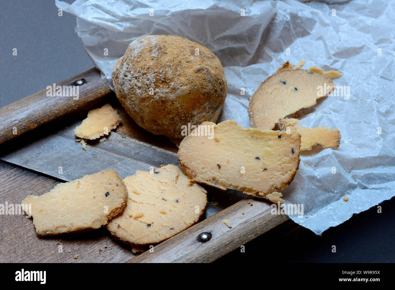 Cheese Belper Knolle Stock Photo