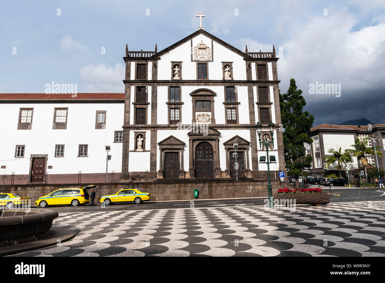 Igreja do Colegio church, Funchal, Madeira, Portugal Stock Photo