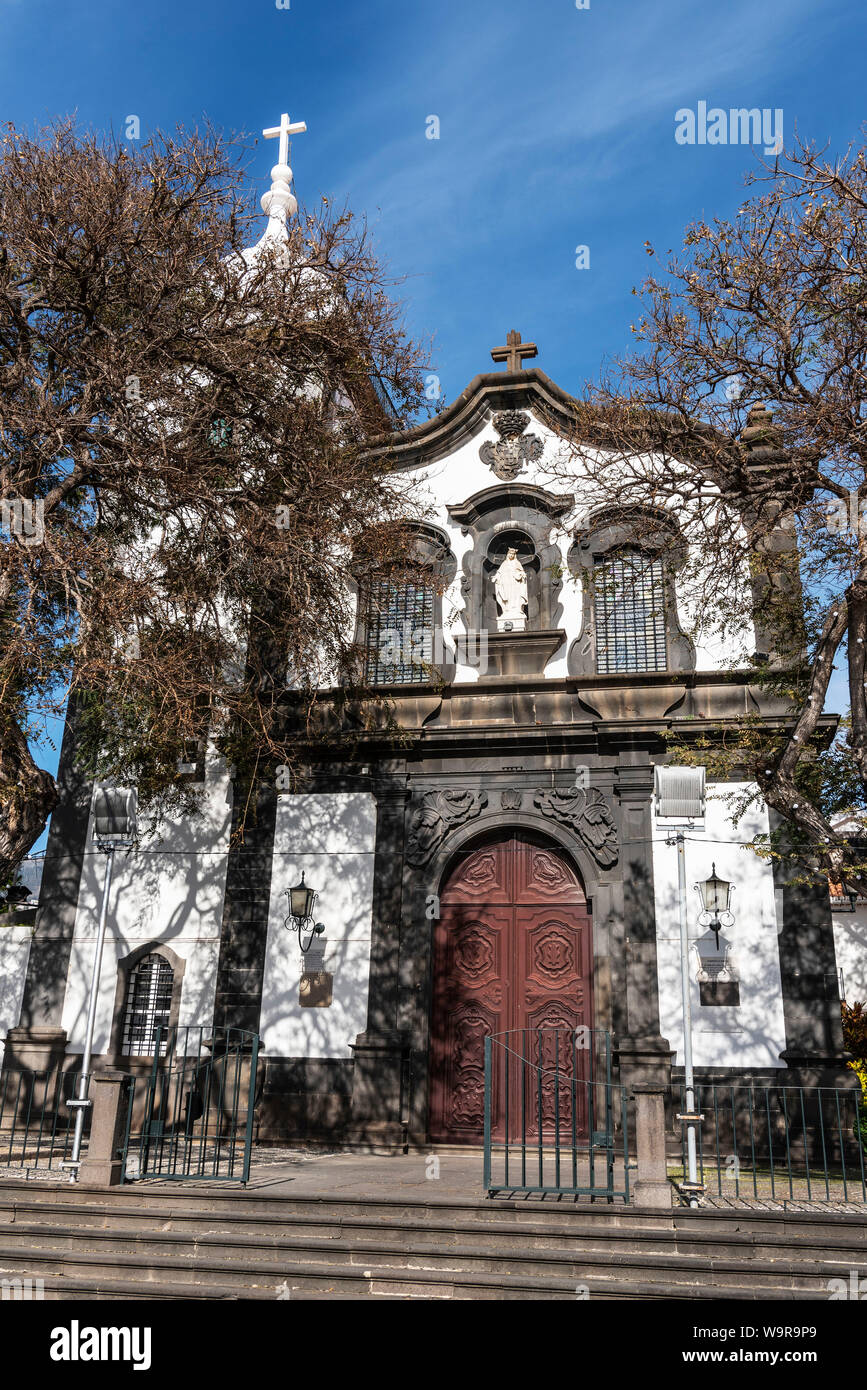 Socorro church, Funchal, Madeira, Portugal Stock Photo