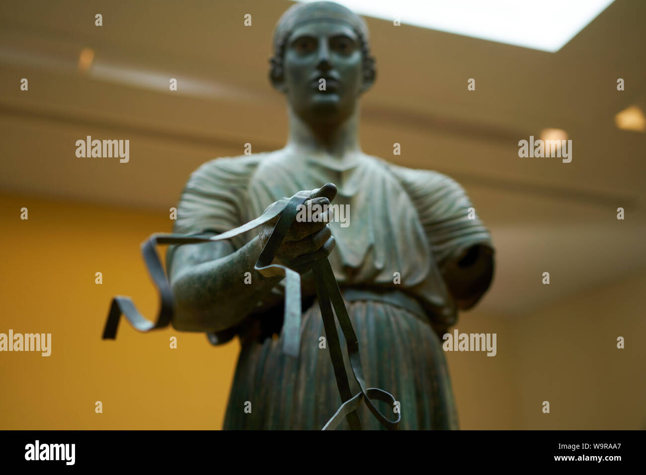 The Charioteer of Delphi, one of the best known ancient Greek statues