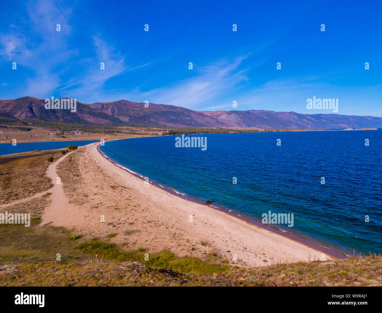 Cape Uyuga, Kurma, Lake Baikal, Siberia, Russia Stock Photo