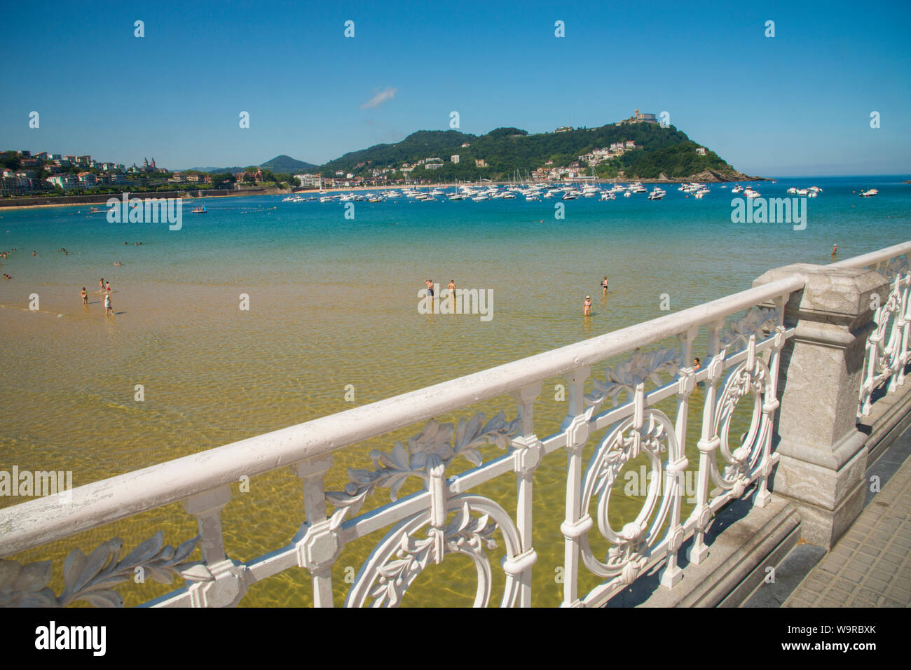 La Concha Beach San Sebastian Spain Stock Photo 264201691 Alamy