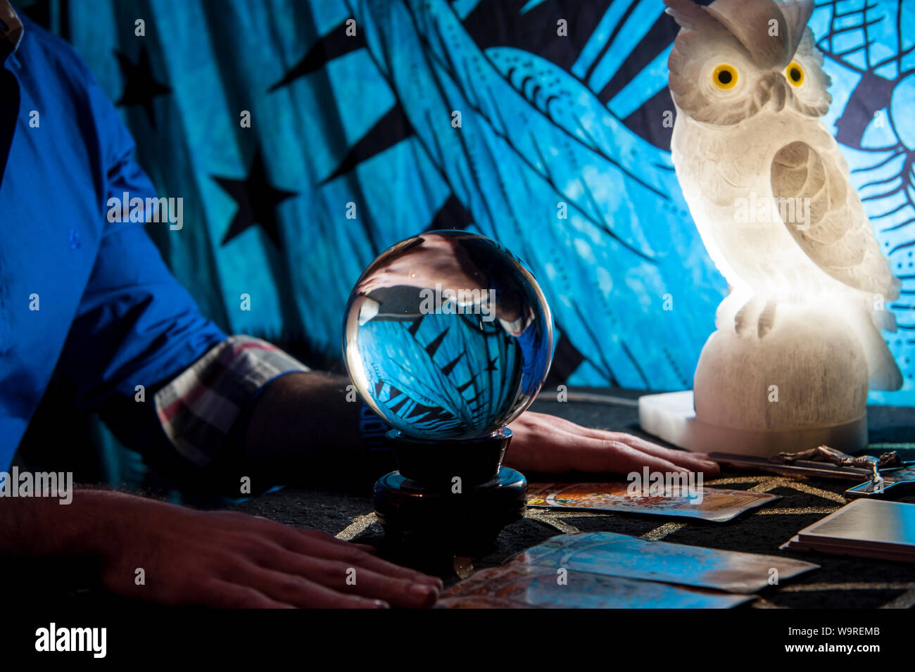 Crystal ball is an ancient form of divination and prediction of the