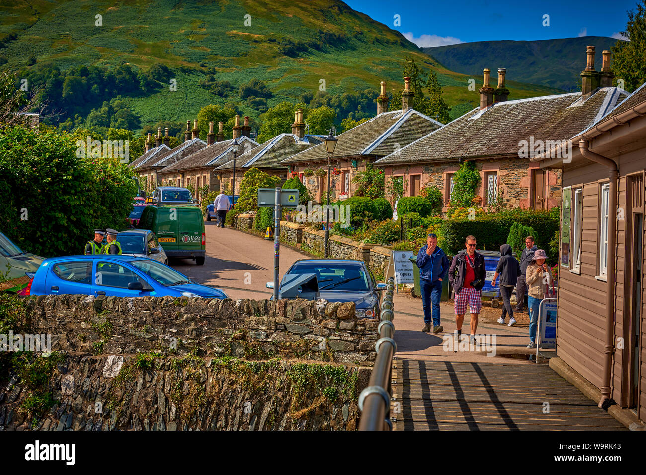 Luss Highland Games (LHG) Stock Photo