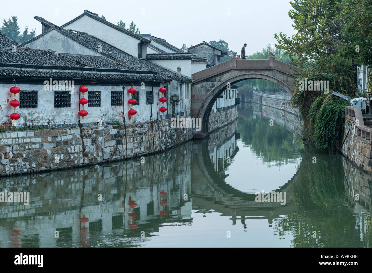 Asia, China, Chinese, Peoples Republic, Huzhou, Nanxun Old Town ...