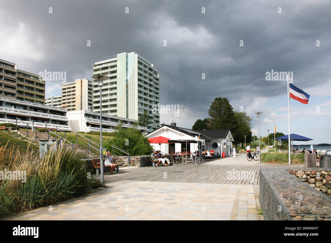 Skyscrapers in Sierksdorf Germany Stock Photo