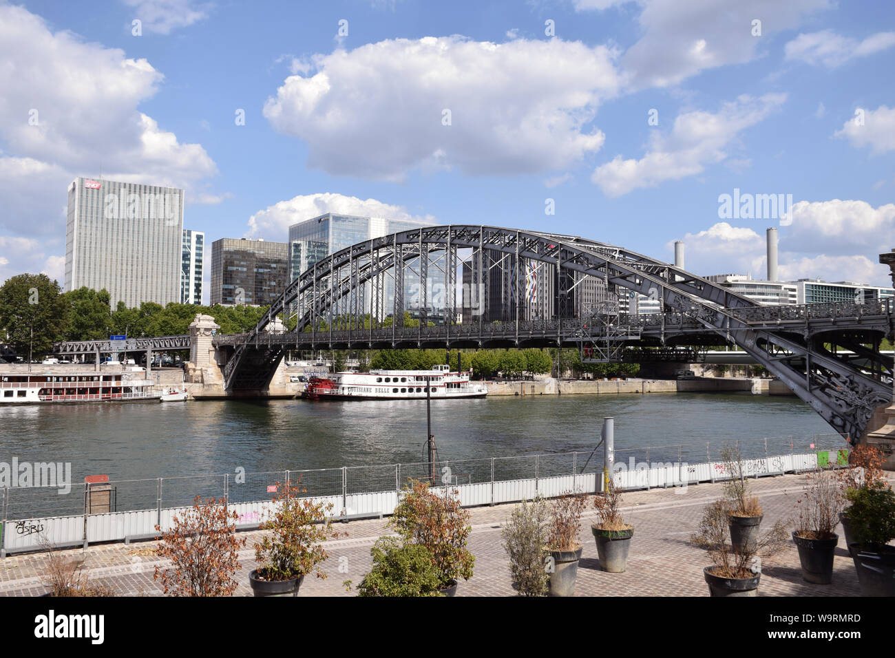 Pont d'Austerlitz, Paris, France August 2019 Stock Photo - Alamy
