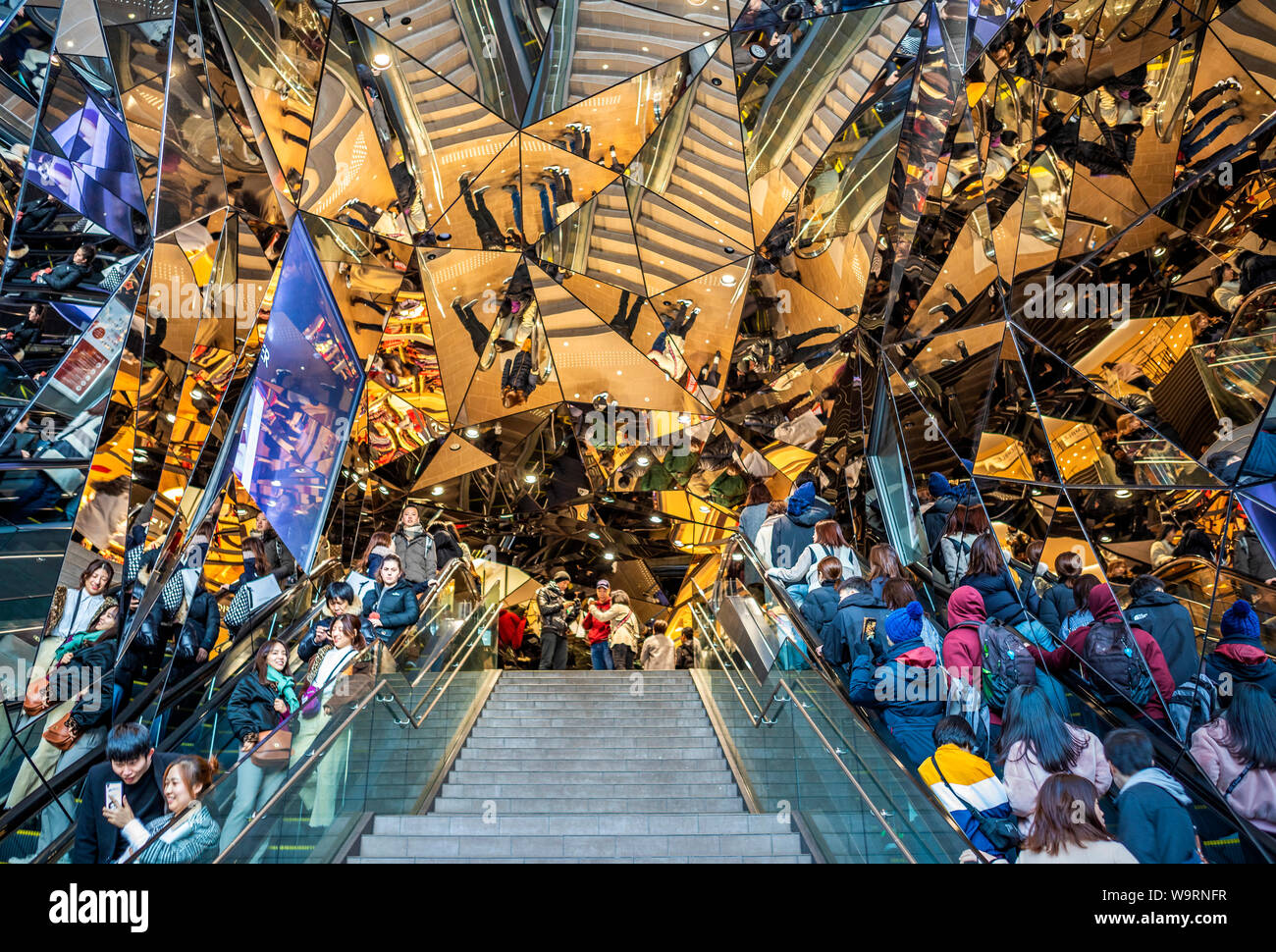 Japan, Tokyo City, Harajuku District, Shopping Mall entrance, 30069888 *** Local Caption *** Stock Photo
