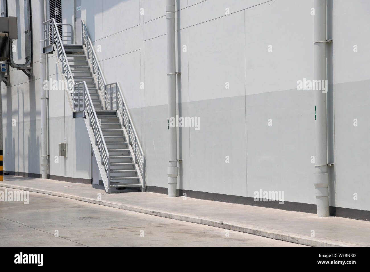 Steel Staircase High Resolution Stock Photography And Images Alamy