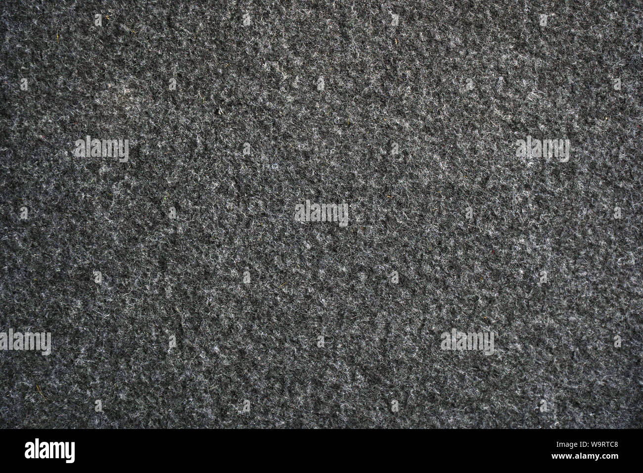 Black felt texture for background Stock Photo