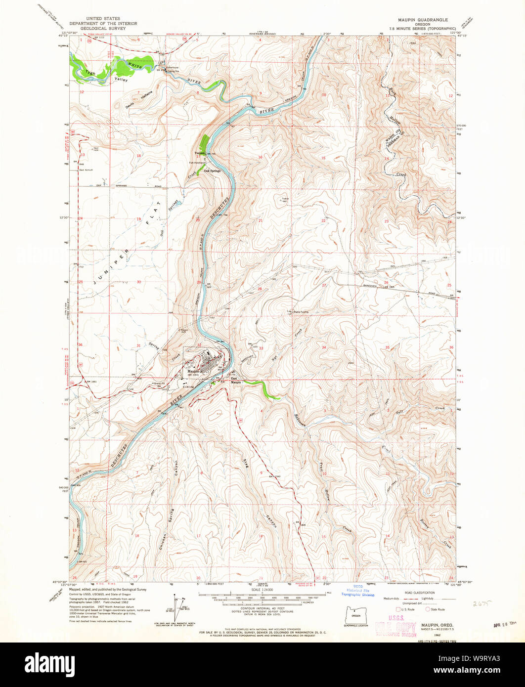 Maupin oregon hires stock photography and images Alamy