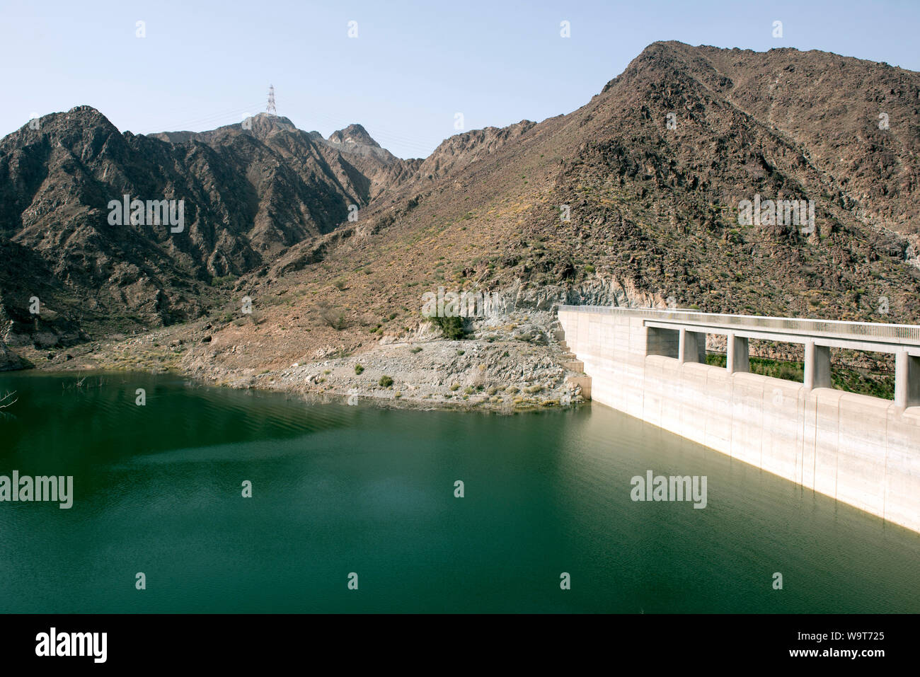 Water Reservoir in Sharjah Stock Photo - Alamy