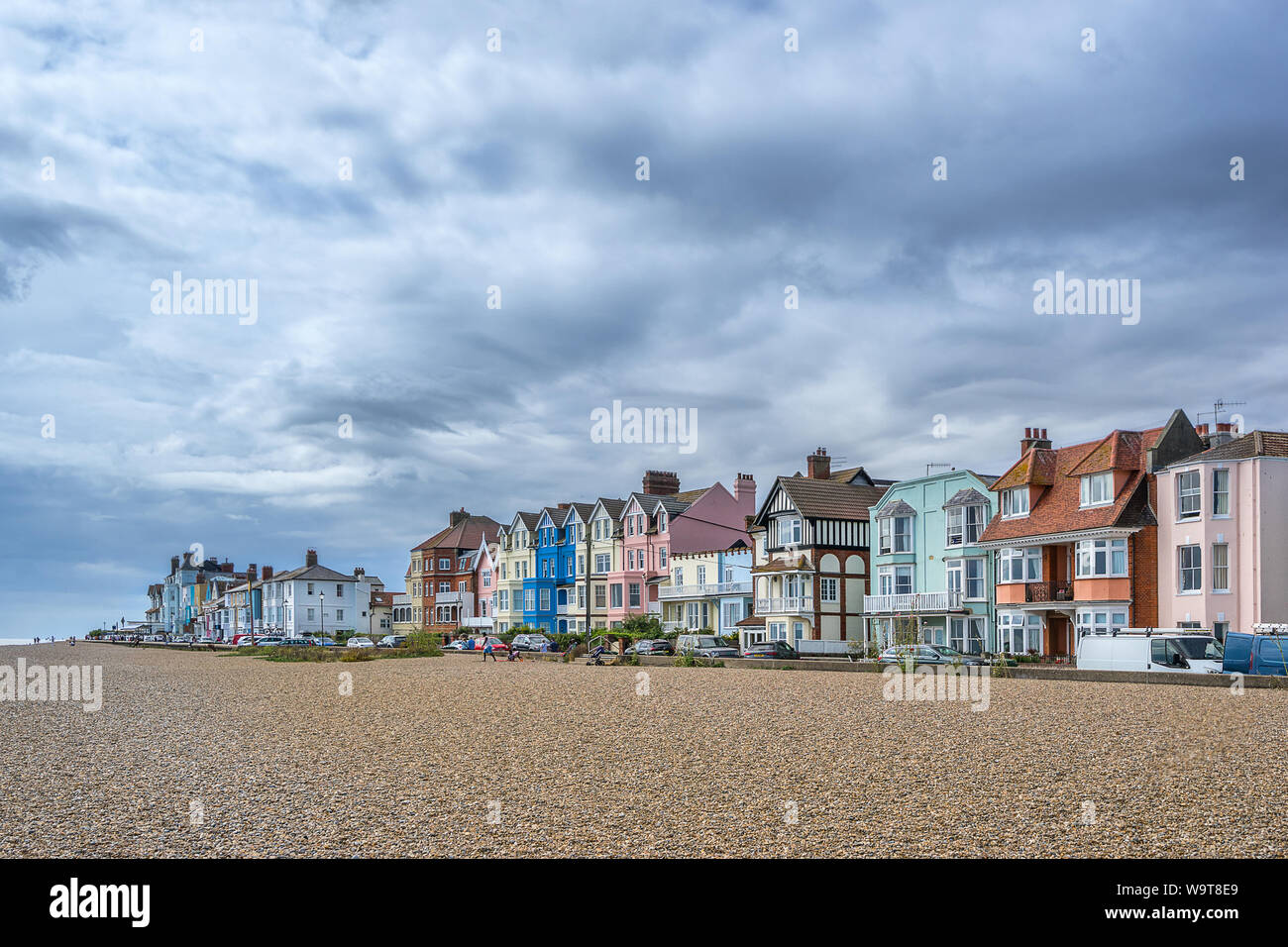 Aldeburgh in Suffolk on the east cast of England Stock Photo