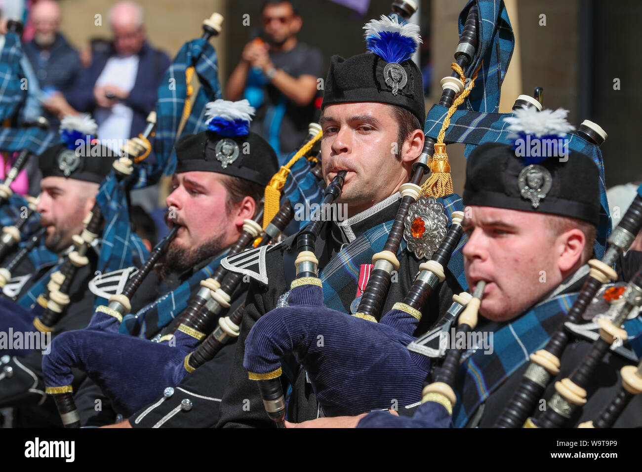 Edinburgh Tattoo Bagpipes High Resolution Stock Photography and Images ...